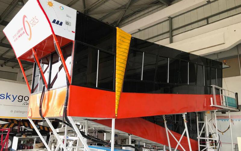 Air India ramp facility Atum integrated solar roof